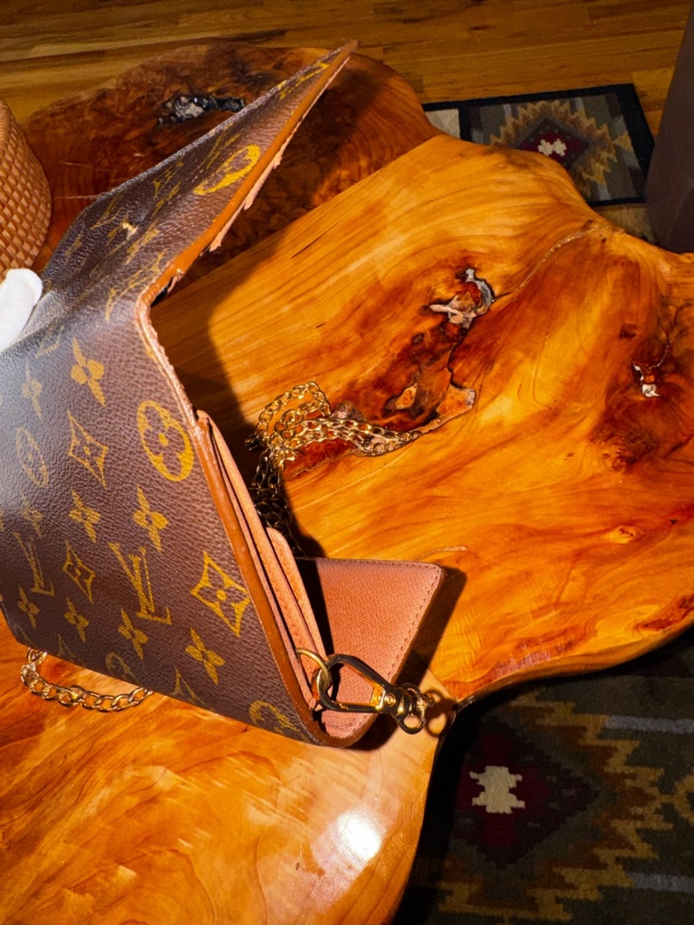 Louis Vuitton, beautiful vintage monogram international long wallet/Crossbody - Picture 7 of 15